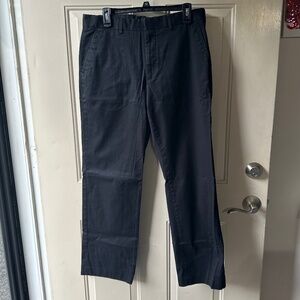 Men's Straight Leg Producer Dress Pants Black Size 34/32